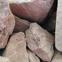 Яшма красная  (фр. 70-100 мм) фото Камень Клуб  купить в Белгороде